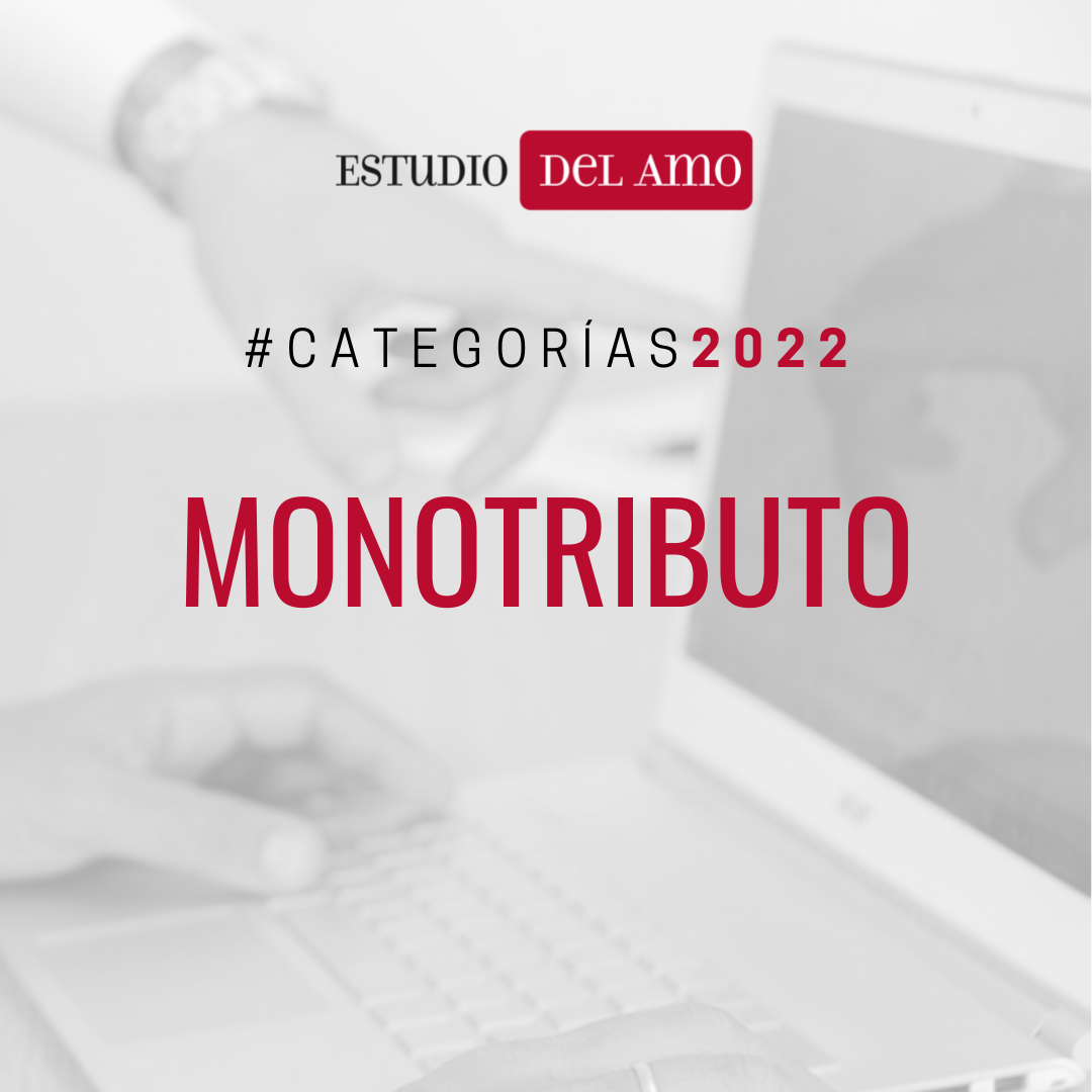 Monotributo 2022 Categorías Argentina